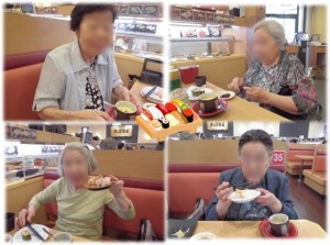 190911_外食レク第２回目　かっぱ寿司（チャーム鶴見緑地）